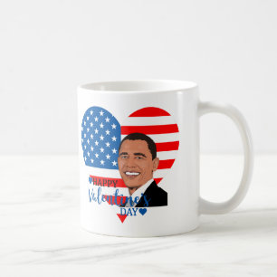 Caneca De Café namorados de barack obama