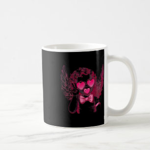 Caneca De Café Namorados De Cupido Retroativo Que Sopra Bolhas Vi