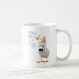 Caneca De Café Namorados Ducky