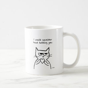 Caneca De Café Namorados engraçados - o gato pôde possivelmente