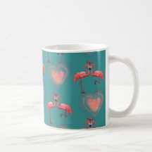 Namorados Flamingo Mug