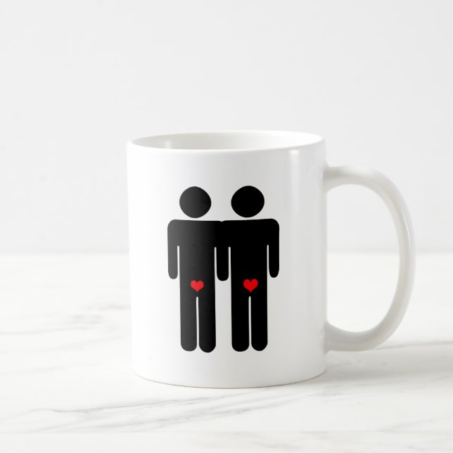 CANECA DE CAFÉ NAMORADOS GAYS (2) (Direita)