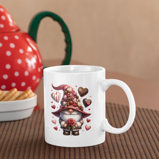 Caneca De Café Namorados Gnomo (Criador carregado)
