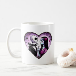 Caneca De Café Namorados Jack e Sally Gótico