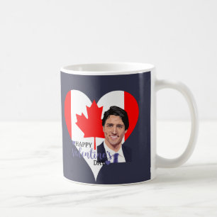 Caneca De Café namorados Justin trudeau