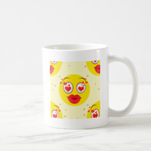 Caneca De Café Namorados kiss Emoji