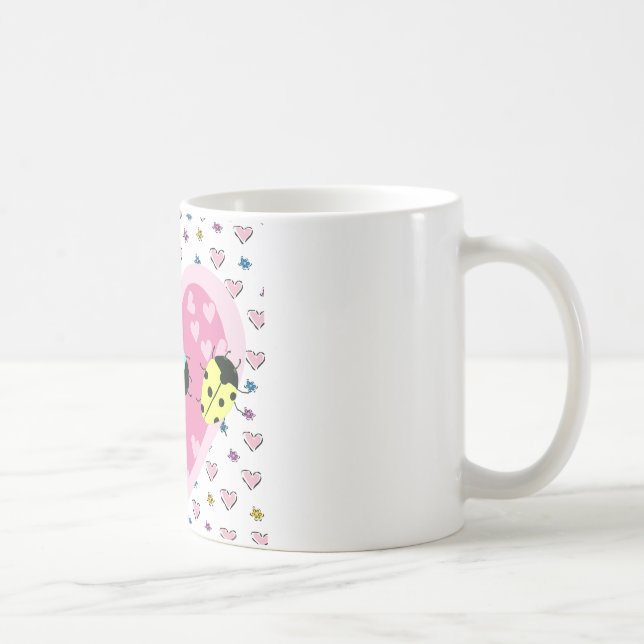 CANECA DE CAFÉ NAMORADOS LADYBUGS (Direita)