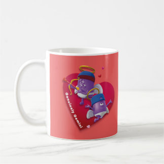 Caneca De Café Namorados Mug para Gemini