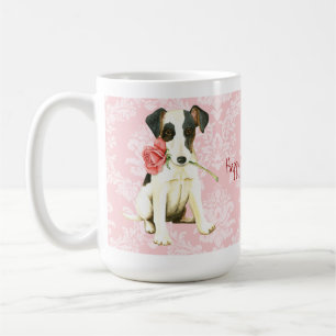 Caneca De Café Namorados Suave Raposa Rosa