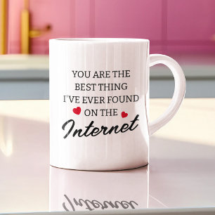 Caneca De Café Namoro Online Divertido