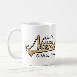 Caneca De Café Nana Avó Mug "AKA Nana Desde..."