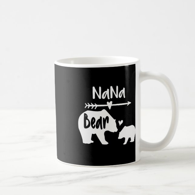 Caneca De Café Nana Bear Shirt Com (Direita)