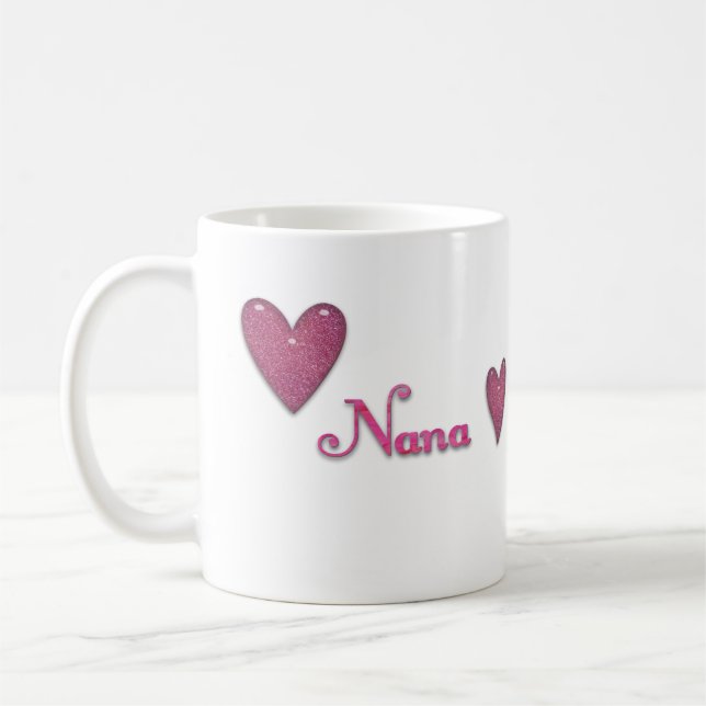 Caneca De Café Nana com coração (Esquerda)
