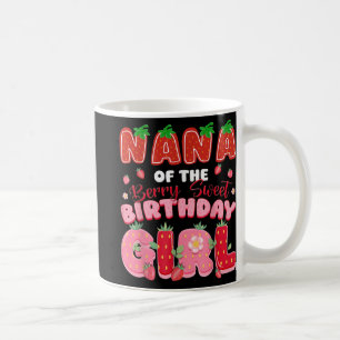 Caneca De Café Nana Da Berry Sweet Birthday Girl Strawberry L