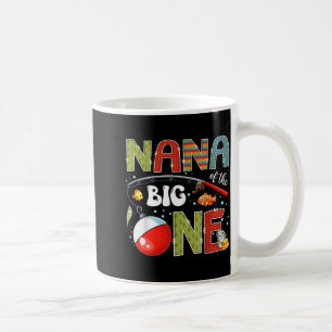 Caneca De Café Nana do grande um pescaria festa de 1º aniversário