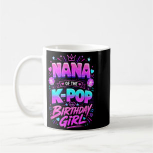 Caneca De Café Nana do K Pop Garota do Aniversário Pop Coreano