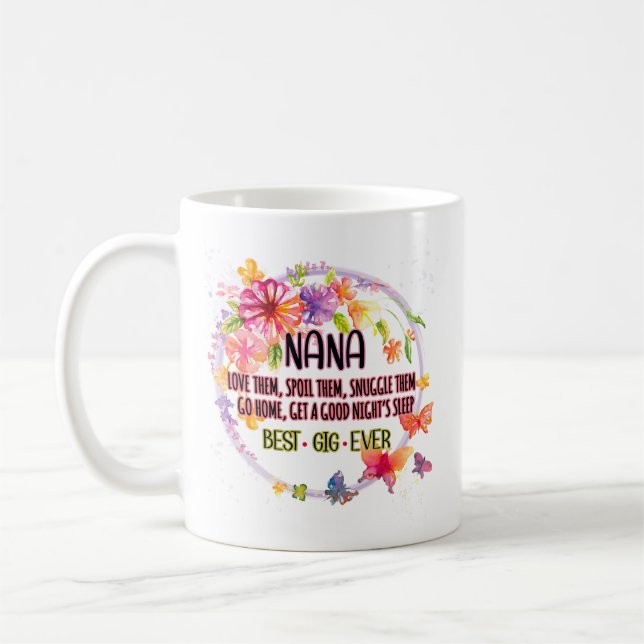 Caneca De Café Nana Os Ama E Os Engana (Esquerda)
