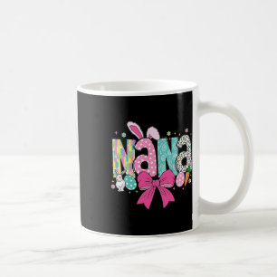 Caneca De Café Nana Páscoa Coquete Laço Feliz Coelho de Páscoa