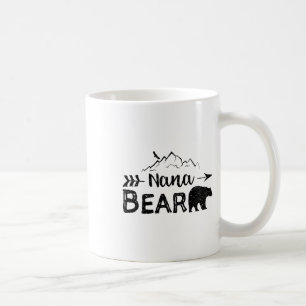 Caneca De Café Nana Urso - Acampamento