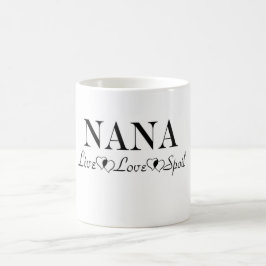 Caneca De Café Nana - viva - amor - entulho