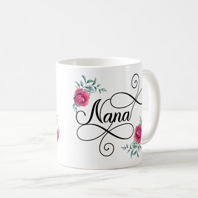 Caneca De Café Nana Você É Tão Amada Mug (Frente Esquerda)