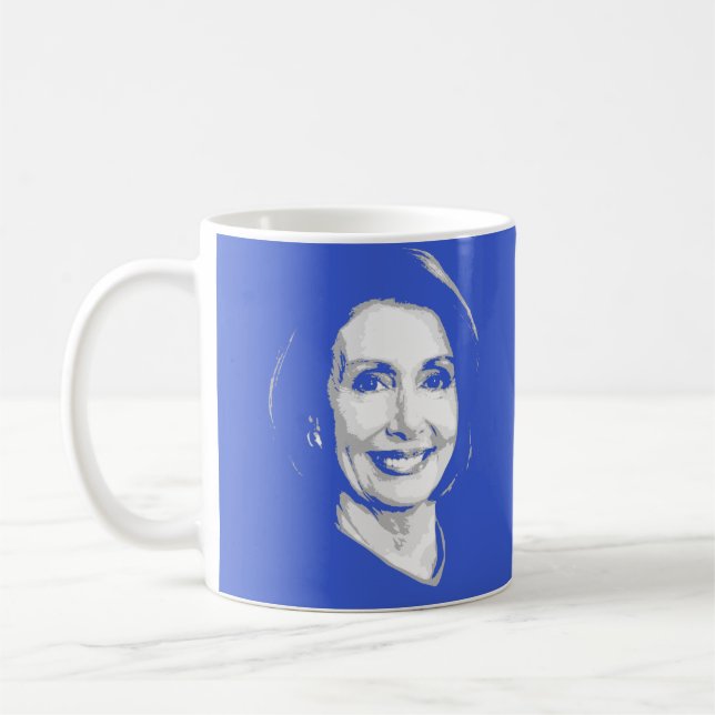 Caneca De Café Nancy Pelosi (Esquerda)