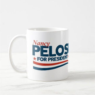 Caneca De Café Nancy Pelosi para Presidente
