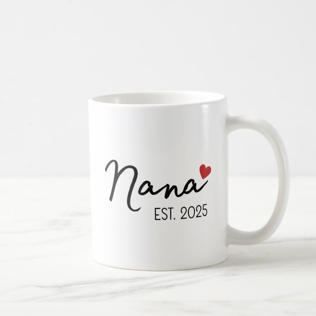 Caneca De Café Nani Nana Est 2025 Set, Novo Avô Indiano (Direita)