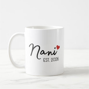 Caneca De Café Nani Nana Est 2026 Conjunto, Novo Avô Indiano