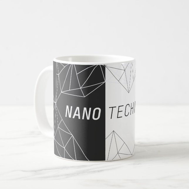 Caneca De Café Nanotecnologia (Frente Esquerda)