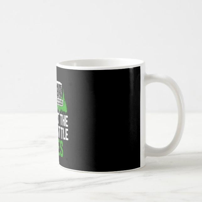 Caneca De Café Não Acerte as Árvores Felizes  (Direita)