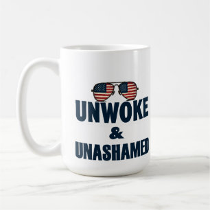 CANECA DE CAFÉ NÃO ACORDADO & NÃO ENVERGONHADO