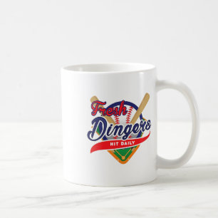 Caneca De Café Não Bata em Dingers novos Engraçado Bysebyll Softb