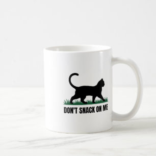 Caneca De Café Não brinque comigo Gato 3