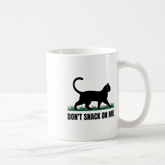 Caneca De Café Não brinque comigo Gato 3 (Direita)