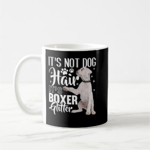 Caneca De Café Não Cabelo de Cão é Cão-de-Cachorro Branco Leve