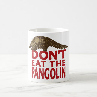 Caneca De Café Não coma o Pangolin