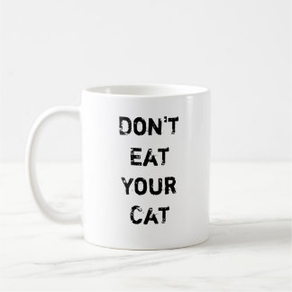 Caneca De Café Não coma seu gato