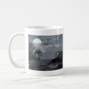 Caneca De Café Não Cutuque a Bruxa do Pântano Orc Gótico Engraçad