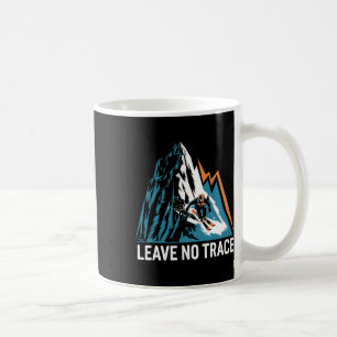 Caneca De Café Não deixe nenhum entusiasta de esqui alpino rastro