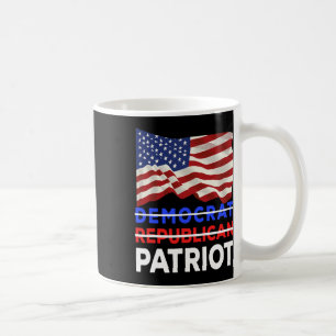 Caneca De Café Não Democrata Não Republicano Não Um Rino - Patrio