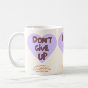Caneca De Café Não desista/esperança/Jesus/caneca/fé
