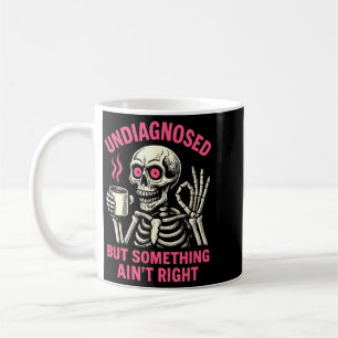 Caneca De Café Não diagnosticado, mas algo está errado, Halloween