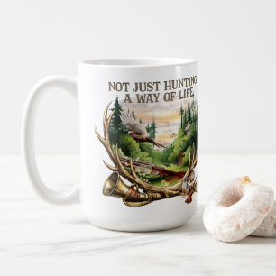 Caneca De Café Não é Apenas Caça — Um Modo de Vida