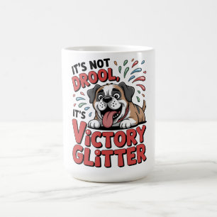 Caneca De Café Não É Babar É Brilho De Vitória Cachorro Engraçado