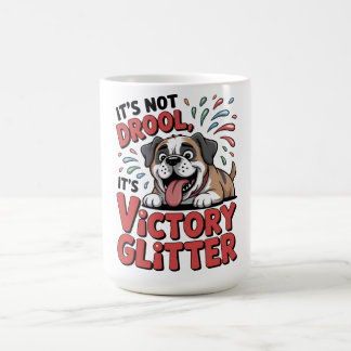 Caneca De Café Não É Babar É Brilho De Vitória Cachorro Engraçado