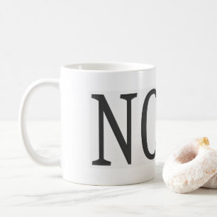 Caneca De Café Não É Corajoso, Design De Problemas Só Para Voc