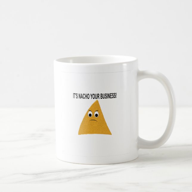 Caneca De Café Não é Da Sua Conta (Direita)