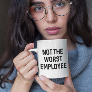 Caneca De Café Não É O Pior Funcionário