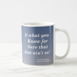 CANECA DE CAFÉ NÃO É O QUE VOCÊ NÃO SABE MUG
